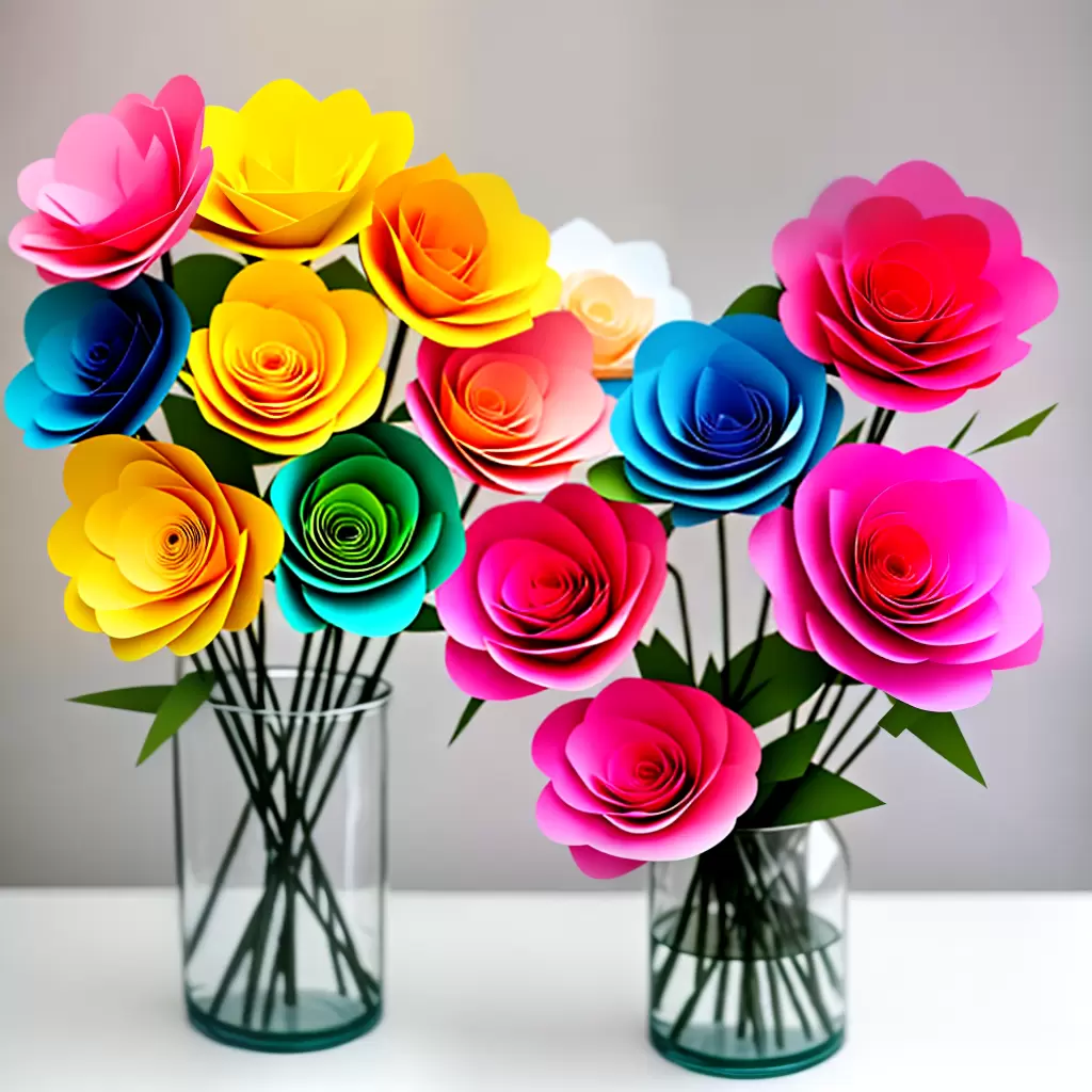 DIY: Como fazer FLORES de papel para o Dia de Finados 4