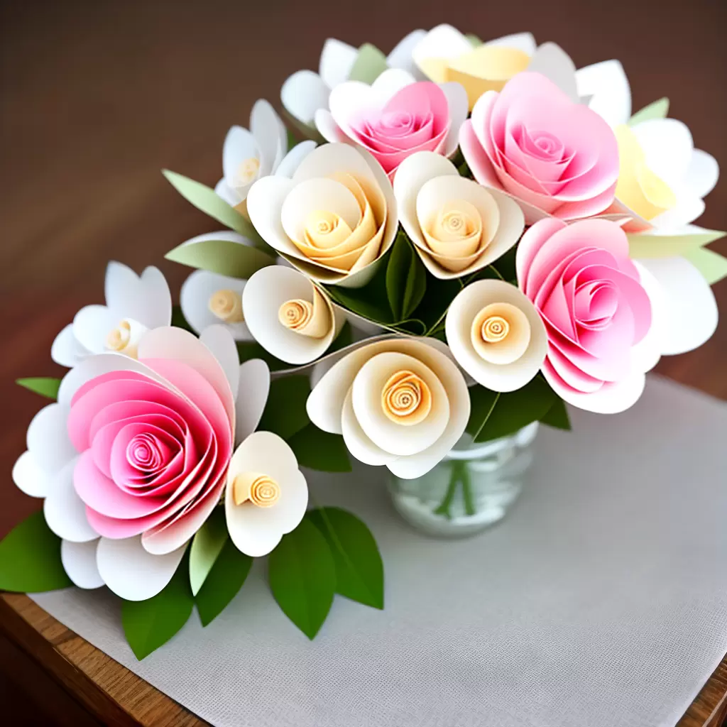 DIY: Como fazer FLORES de papel para o Dia de Finados 6
