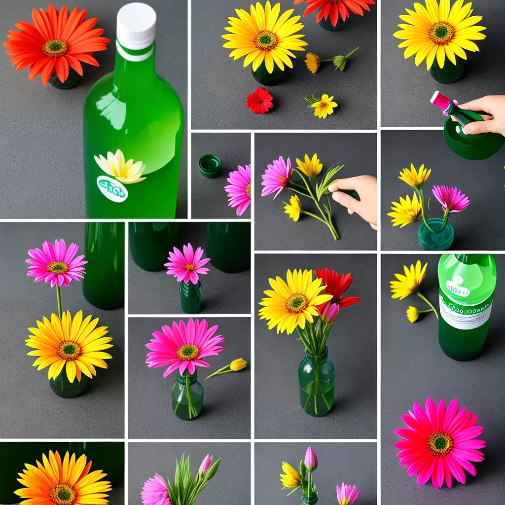 Aprenda a fazer flores de GARRAFA PET: guia sustentável 2