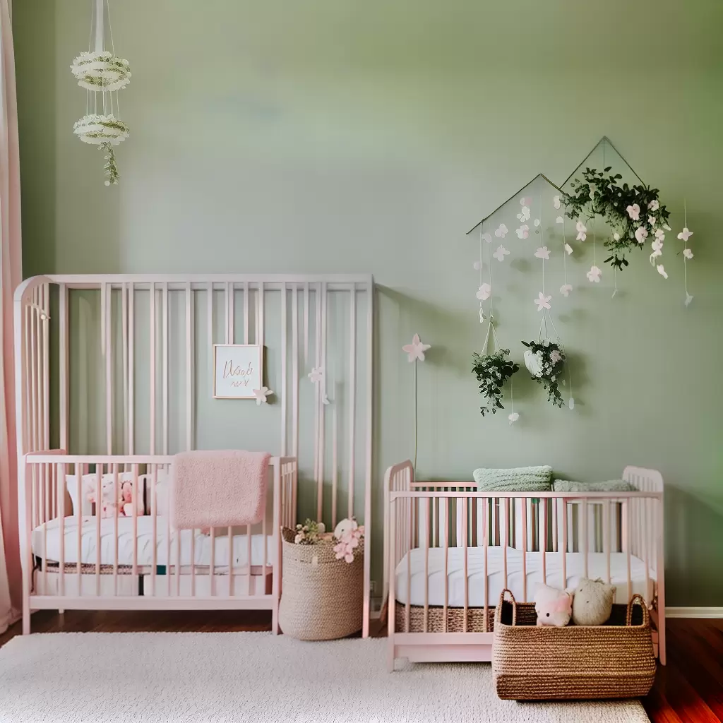 Dicas de decoração com flores para o QUARTO do bebê 2