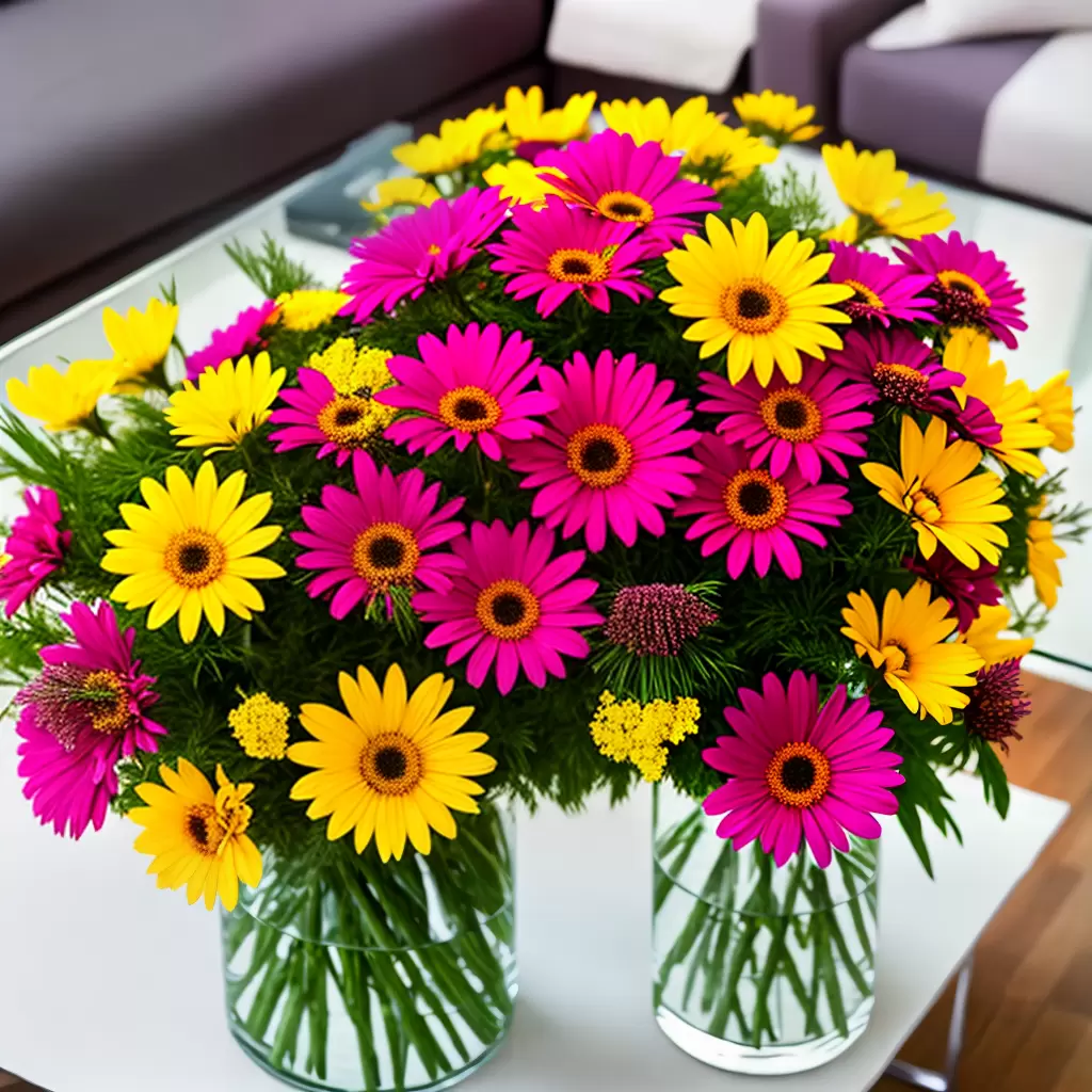 DICAS de como fazer arranjos florais para a sua sala de estar 1 DICAS de como fazer arranjos florais para a sua sala de estar