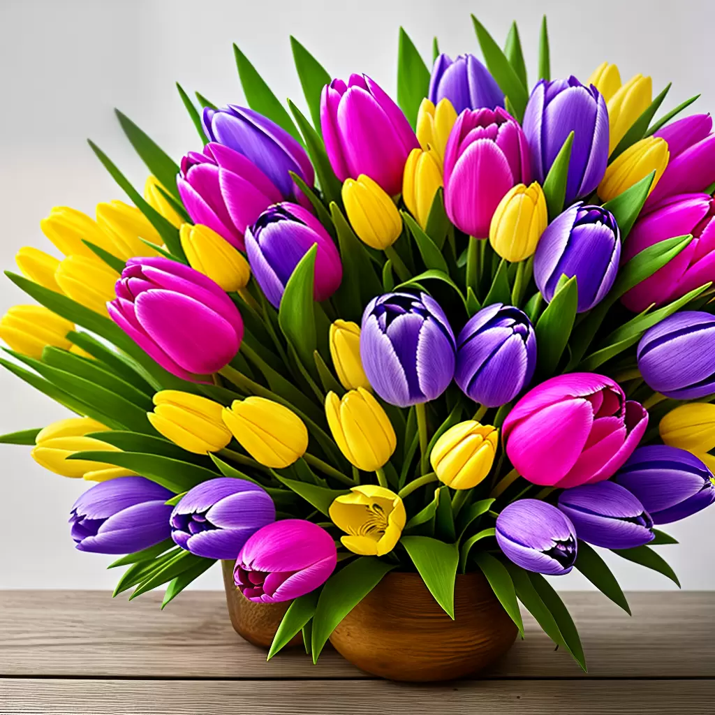 Decoração com FLORES para a Páscoa: ideias criativas 4