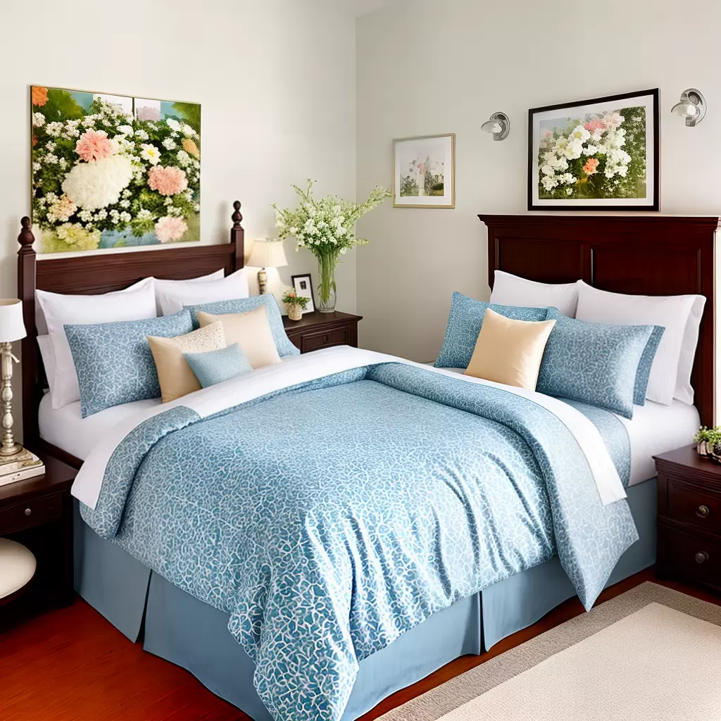 COMO usar flores na decoração do quarto de casal 9 COMO usar flores na decoração do quarto de casal 8