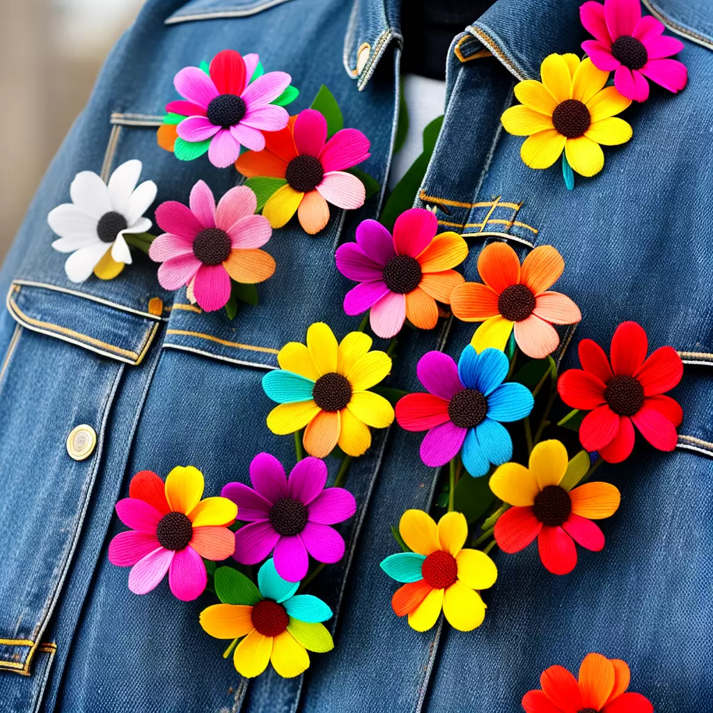 DIY: FLORES em tecido para roupas e acessórios 9 DIY: FLORES em tecido para roupas e acessórios 8
