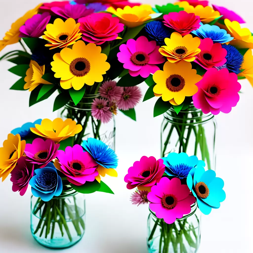Transforme seu ESCRITÓRIO com flores de papel: guia DIY 9 Transforme seu ESCRITÓRIO com flores de papel: guia DIY 8