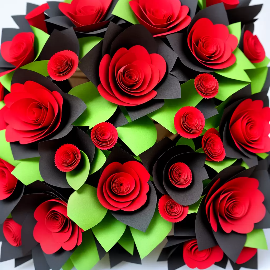 COMO fazer flores de papel para o Dia da Consciência Negra 5 COMO fazer flores de papel para o Dia da Consciência Negra 4