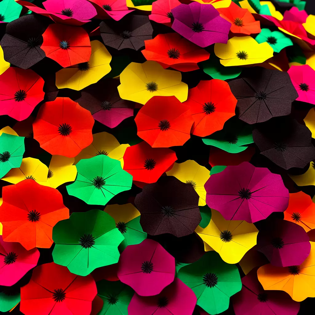 COMO fazer flores de papel para o Dia da Consciência Negra 7 COMO fazer flores de papel para o Dia da Consciência Negra 6
