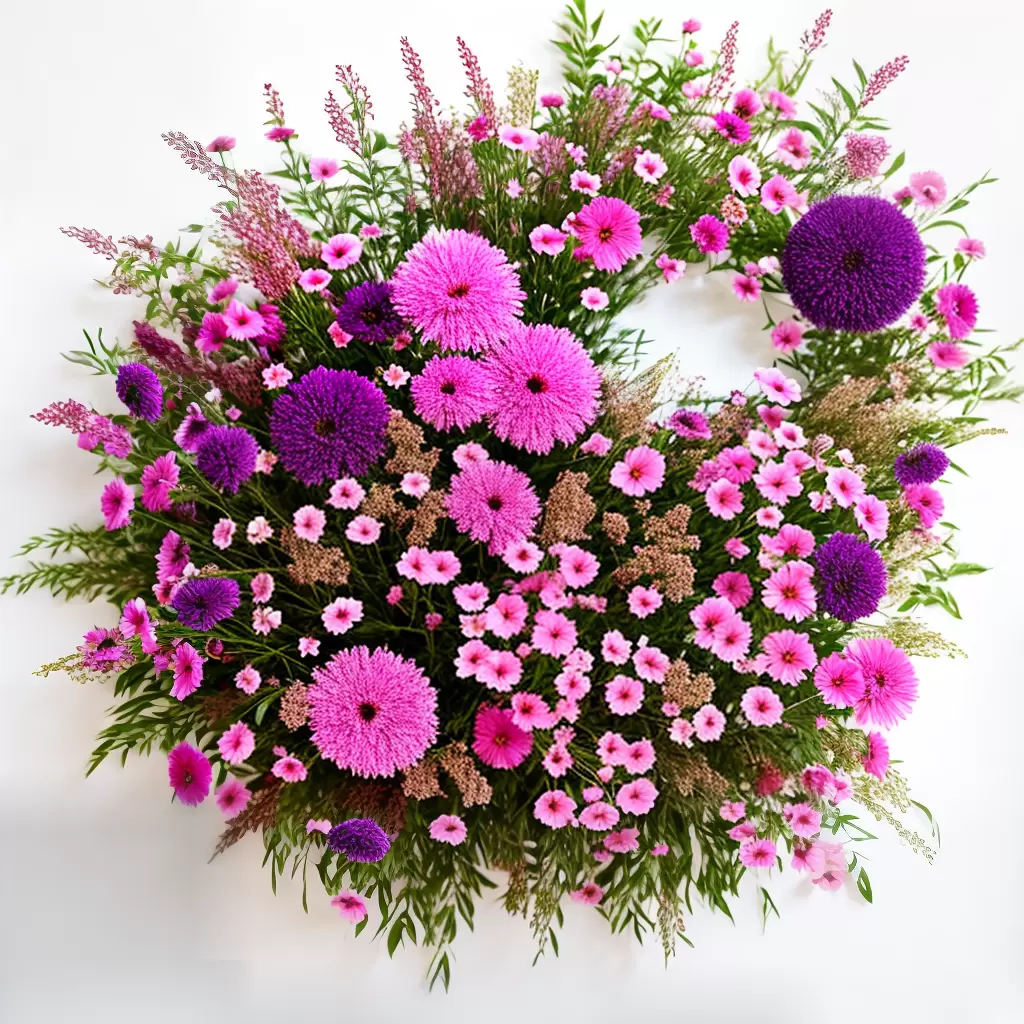 Aprenda a fazer uma DECORAÇÃO de parede com flores secas 4