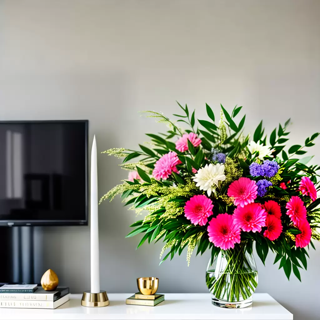 Como DECORAR o hall de entrada com flores: dicas úteis 6