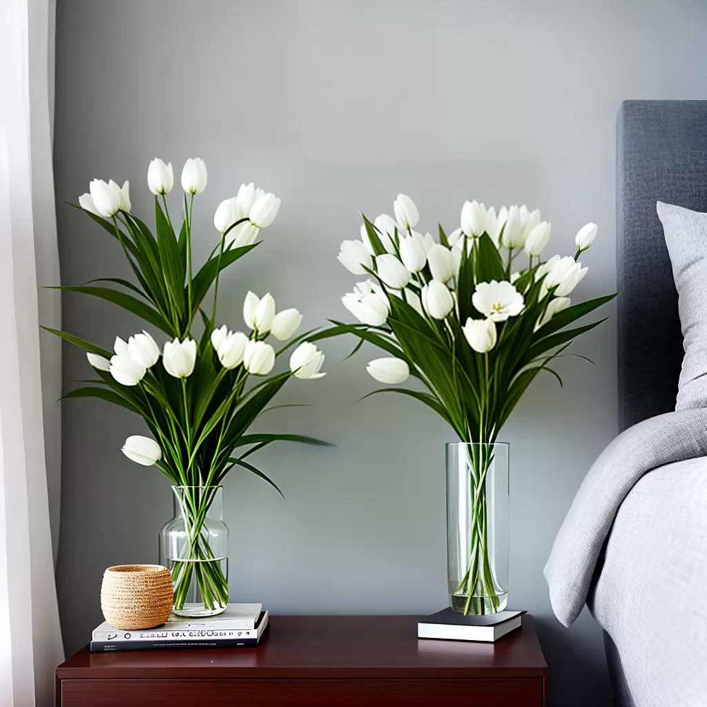 FLORES para um quarto minimalista: Dicas para não errar 6