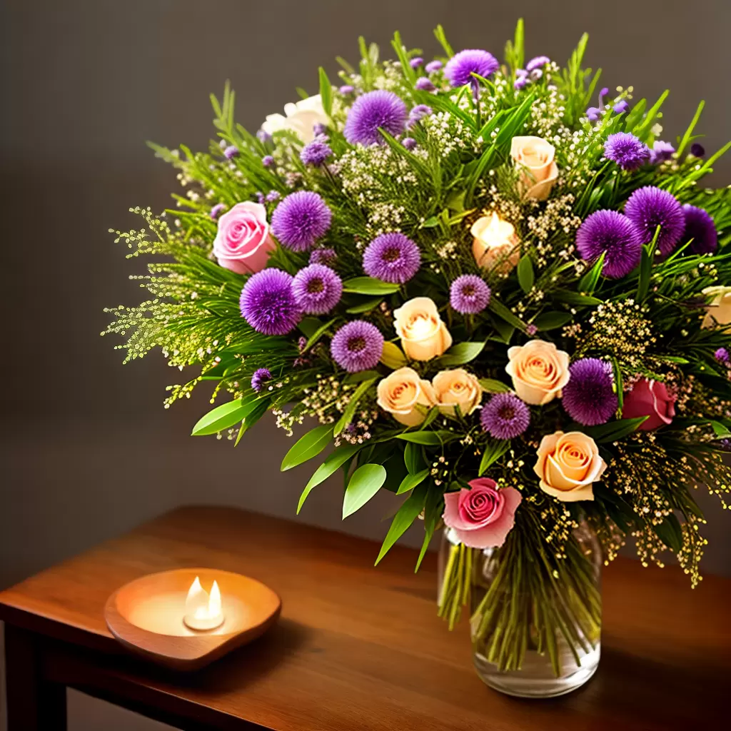 Ilumine seu LAR: Decoração com flores luminosas 6