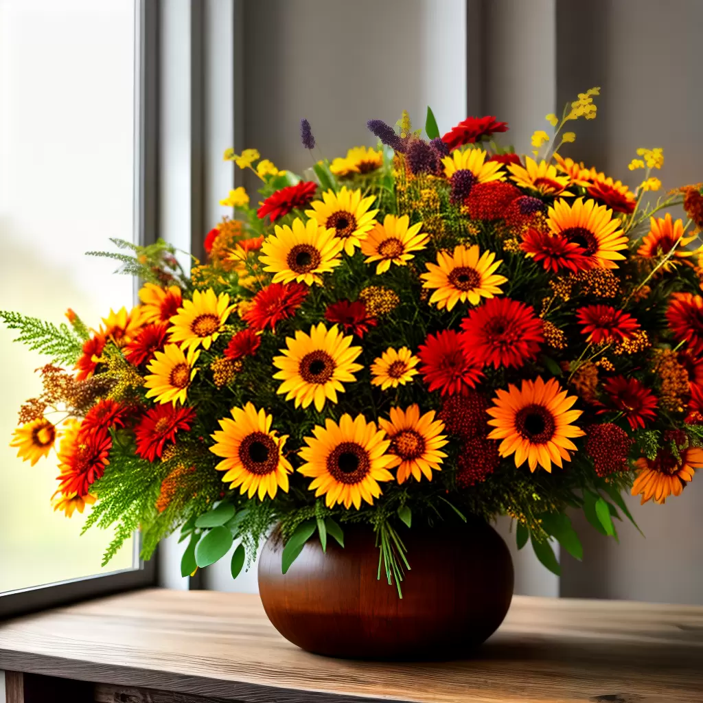 TENDÊNCIAS em decoração de outono com flores 5 TENDÊNCIAS em decoração de outono com flores 4