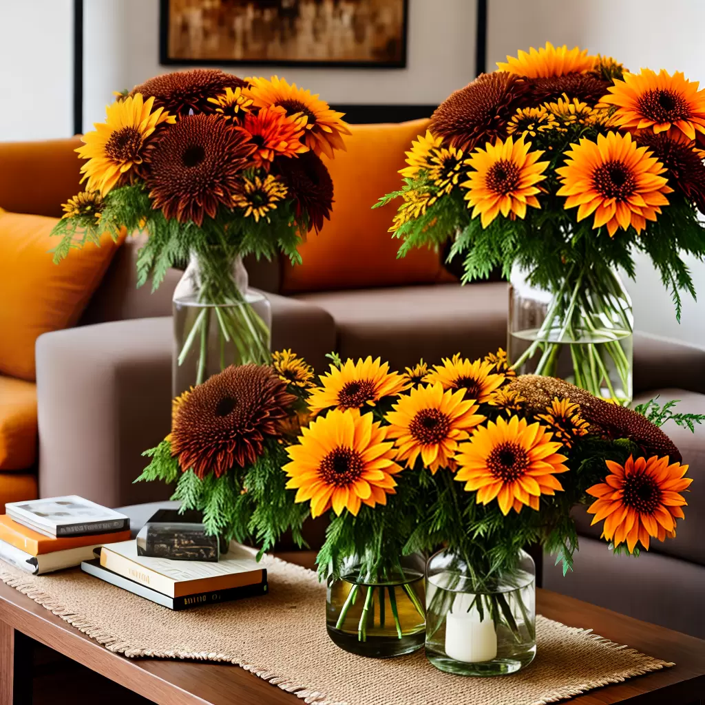 TENDÊNCIAS em decoração de outono com flores 9 TENDÊNCIAS em decoração de outono com flores 8