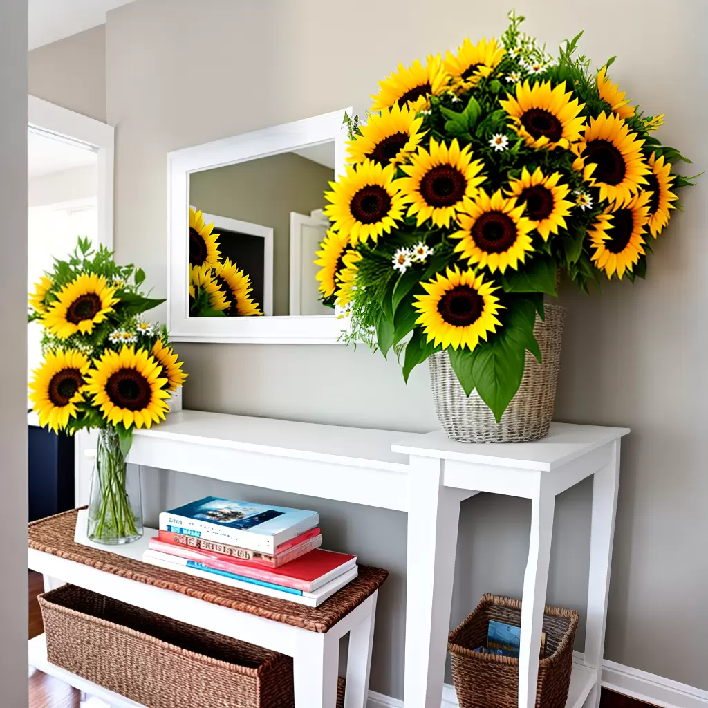TRANSFORME o hall de entrada da sua casa com flores 2