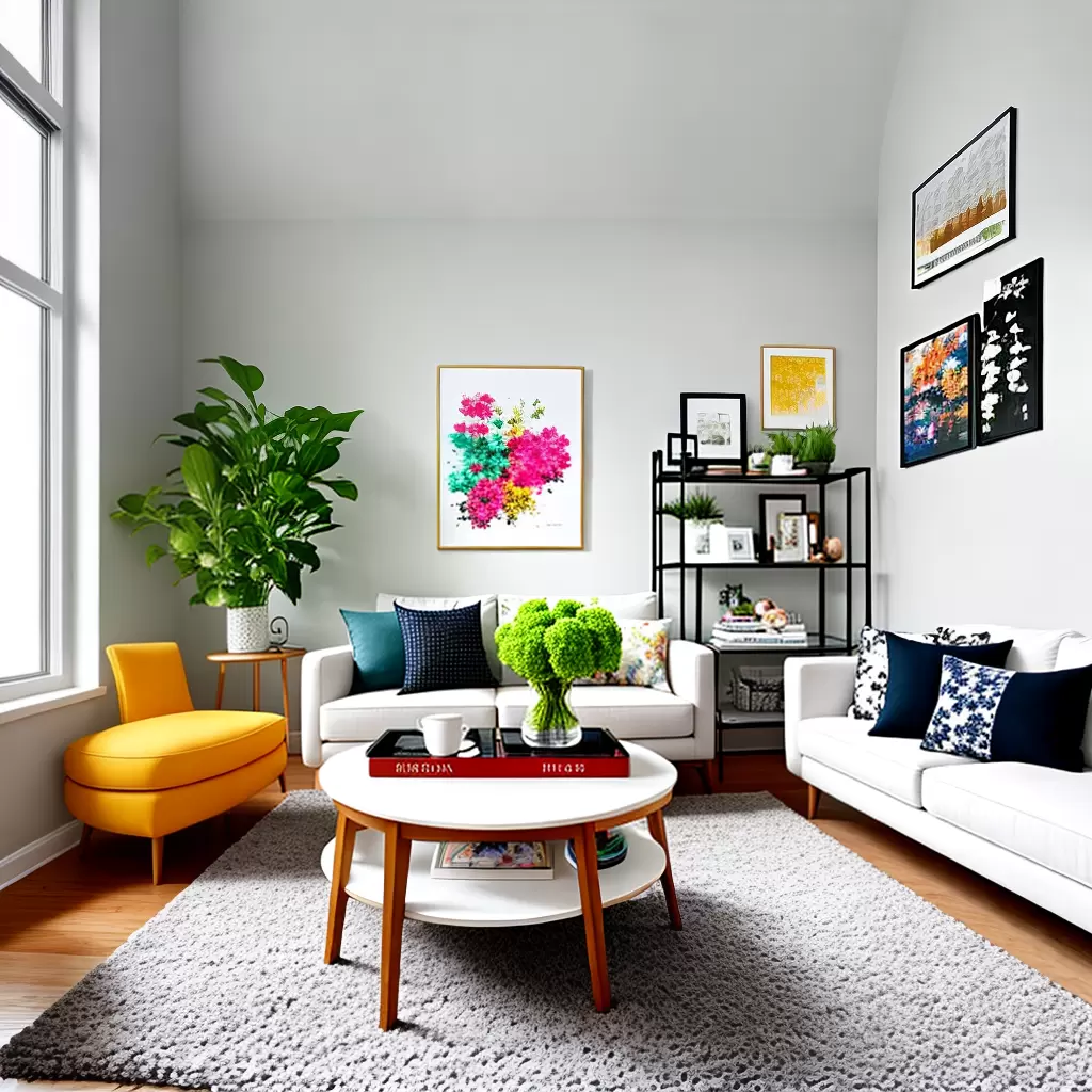 COMO usar flores na decoração de uma sala pequena 5 COMO usar flores na decoração de uma sala pequena 4
