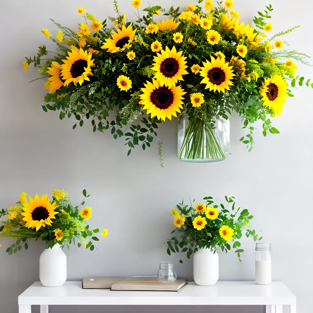 7 ideias de DECORAÇÃO com flores para escritórios 2