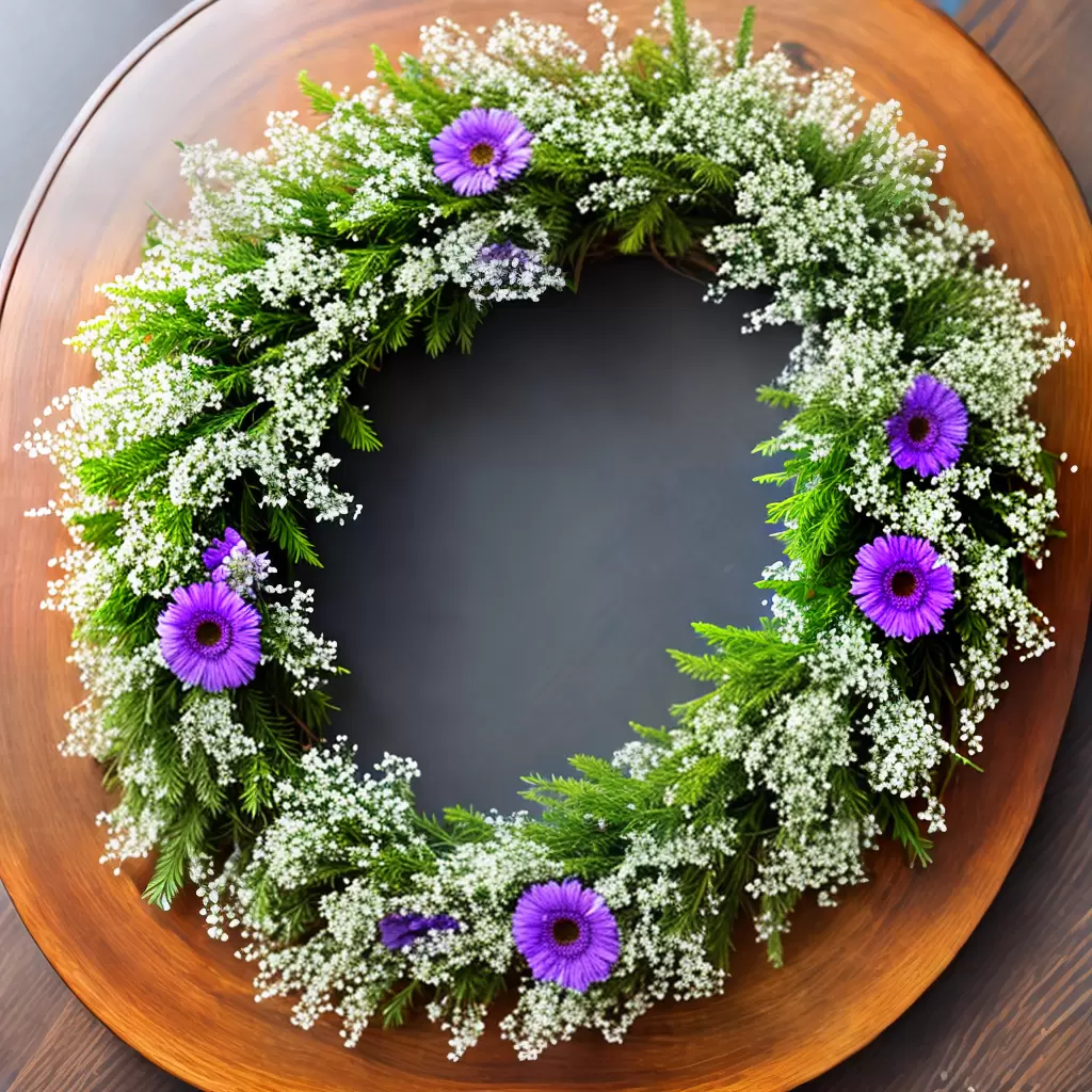 Aprenda a fazer uma COROA de flores para decoração: passo a passo