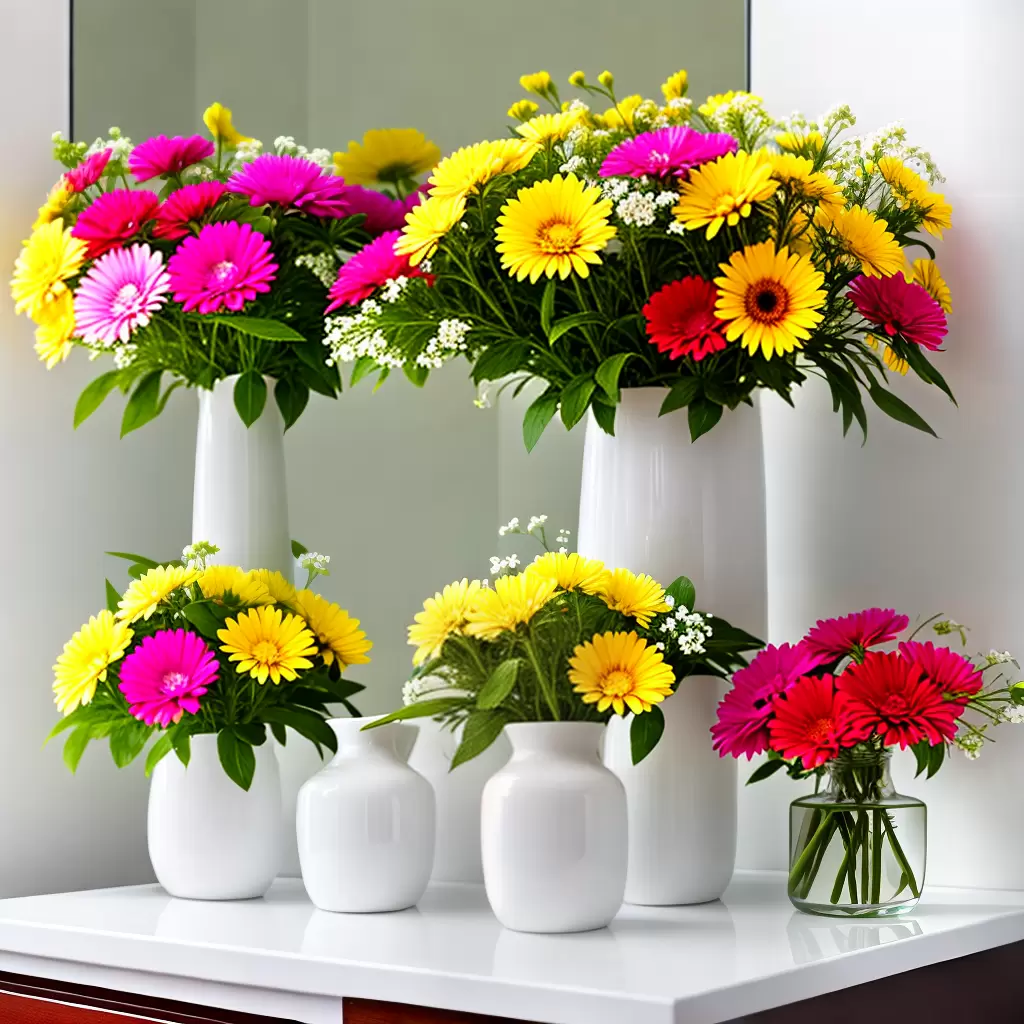 Use FLORES para adicionar cor ao seu banheiro: Dicas de decoração 6