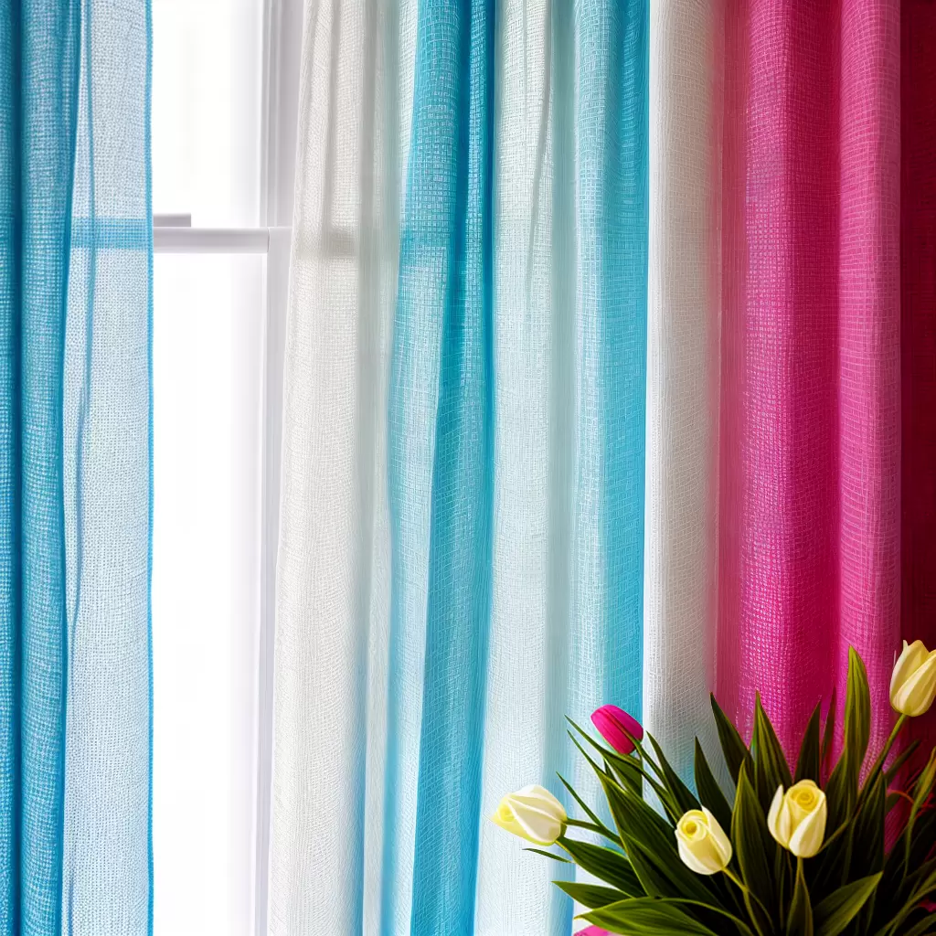 TRANSFORME suas cortinas com detalhes de flores de crochê 2