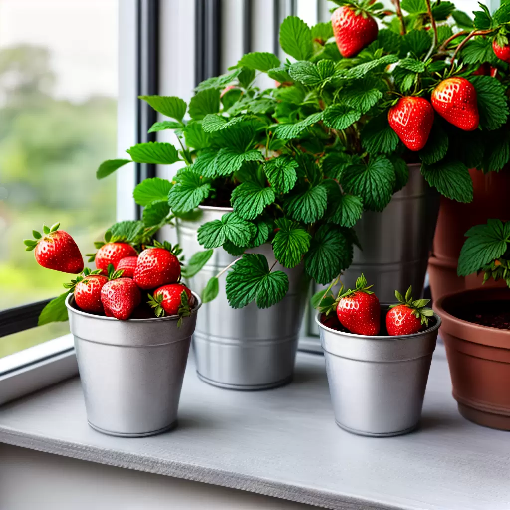 Como Produzir MORANGOS Orgânicos e Saudáveis em Casa! 8