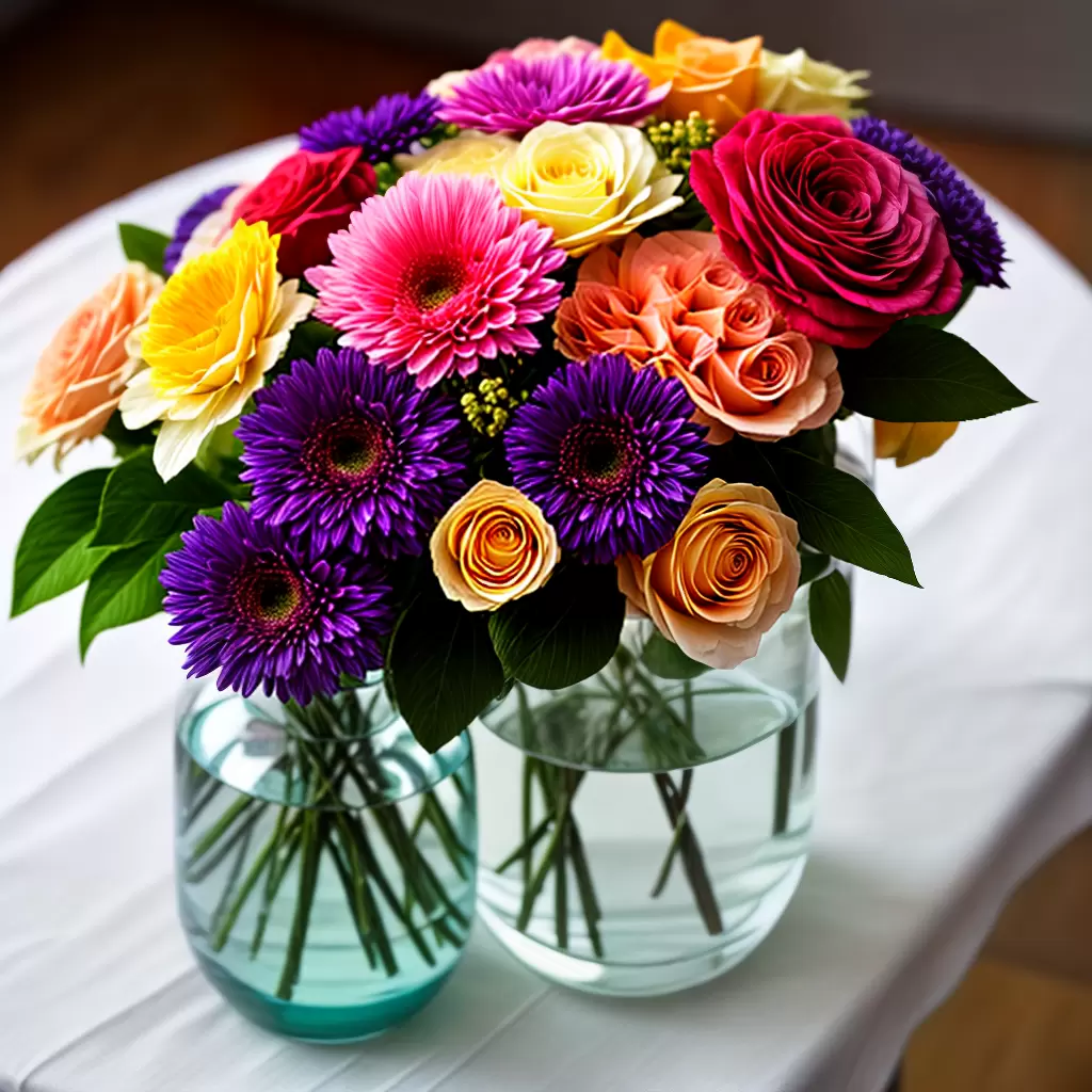 Como Montar ARRANJOS de Flores em Vasos de Vidro! 1 Como Montar ARRANJOS de Flores em Vasos de Vidro!