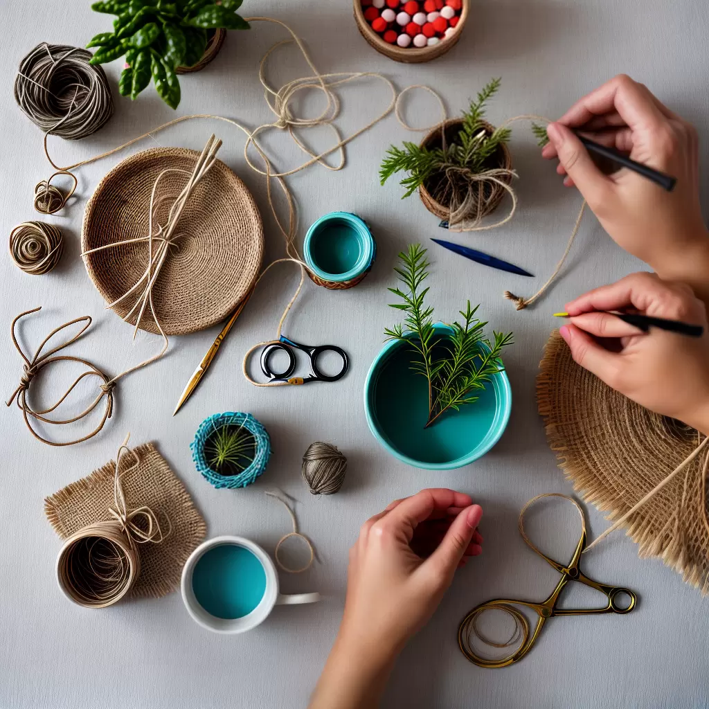 PASSO A PASSO: Como Fazer Artesanato Criativo com Plantas 9 PASSO A PASSO: Como Fazer Artesanato Criativo com Plantas 8