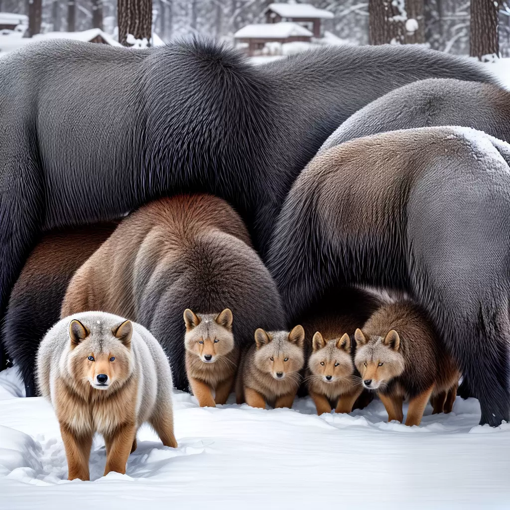 Como os Animais Sobrevivem no INVERNO: Estratégias Incríveis!