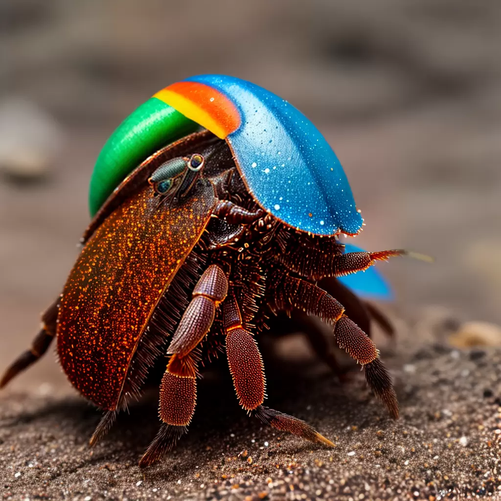 Coenobita clypeatus: Conheça o Caranguejo-Eremita Terrestre 1 Coenobita clypeatus: Conheça o Caranguejo-Eremita Terrestre
