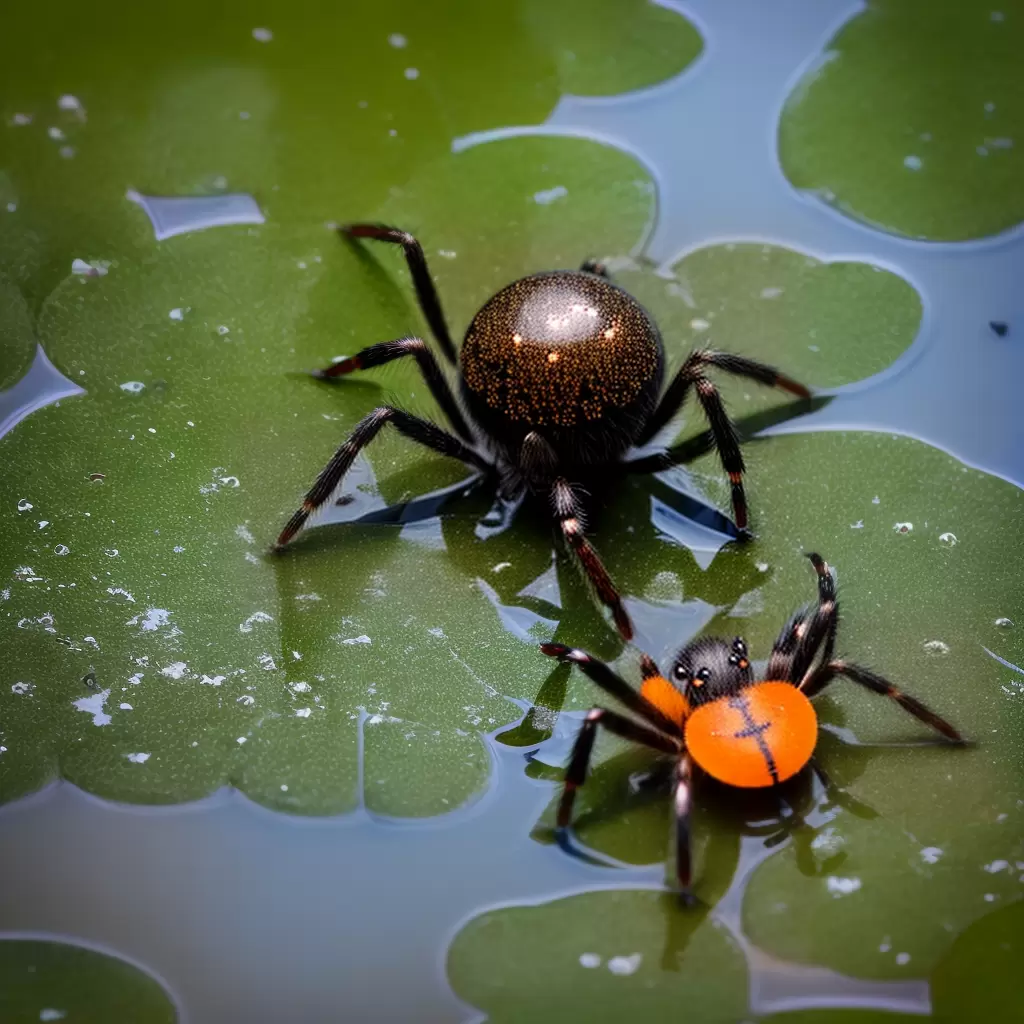 Aranhas em Ambientes Aquáticos: Adaptações e Desafios 2