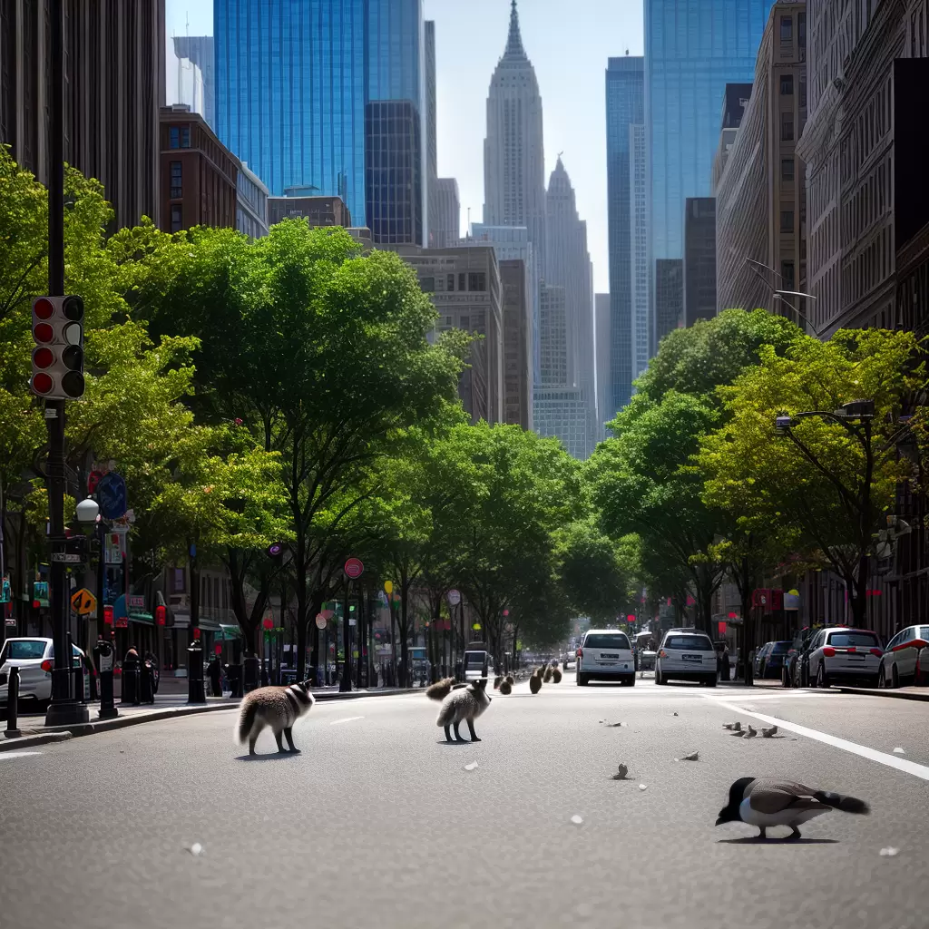 O MUNDO Selvagem na Cidade: Animais Urbanos 1 O MUNDO Selvagem na Cidade: Animais Urbanos