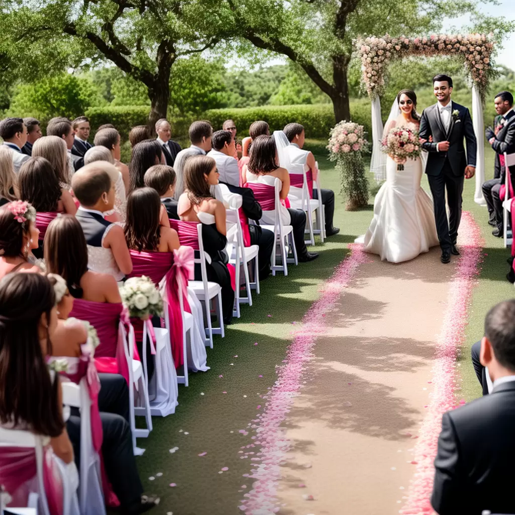 ELEGÂNCIA e Charme: Adornando seu Casamento com Pétalas 1 ELEGÂNCIA e Charme: Adornando seu Casamento com Pétalas