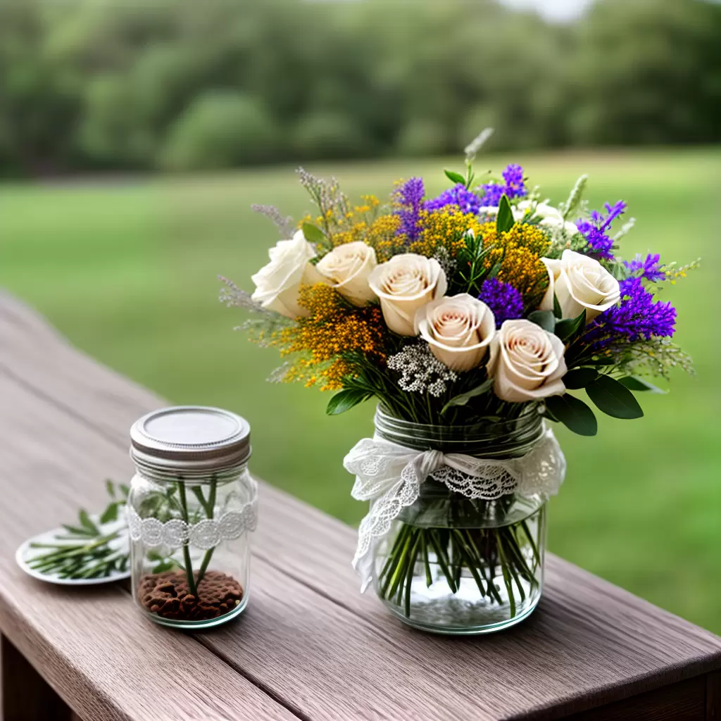 IDEIAS Originais de Lembrancinhas com Flores para Casamentos