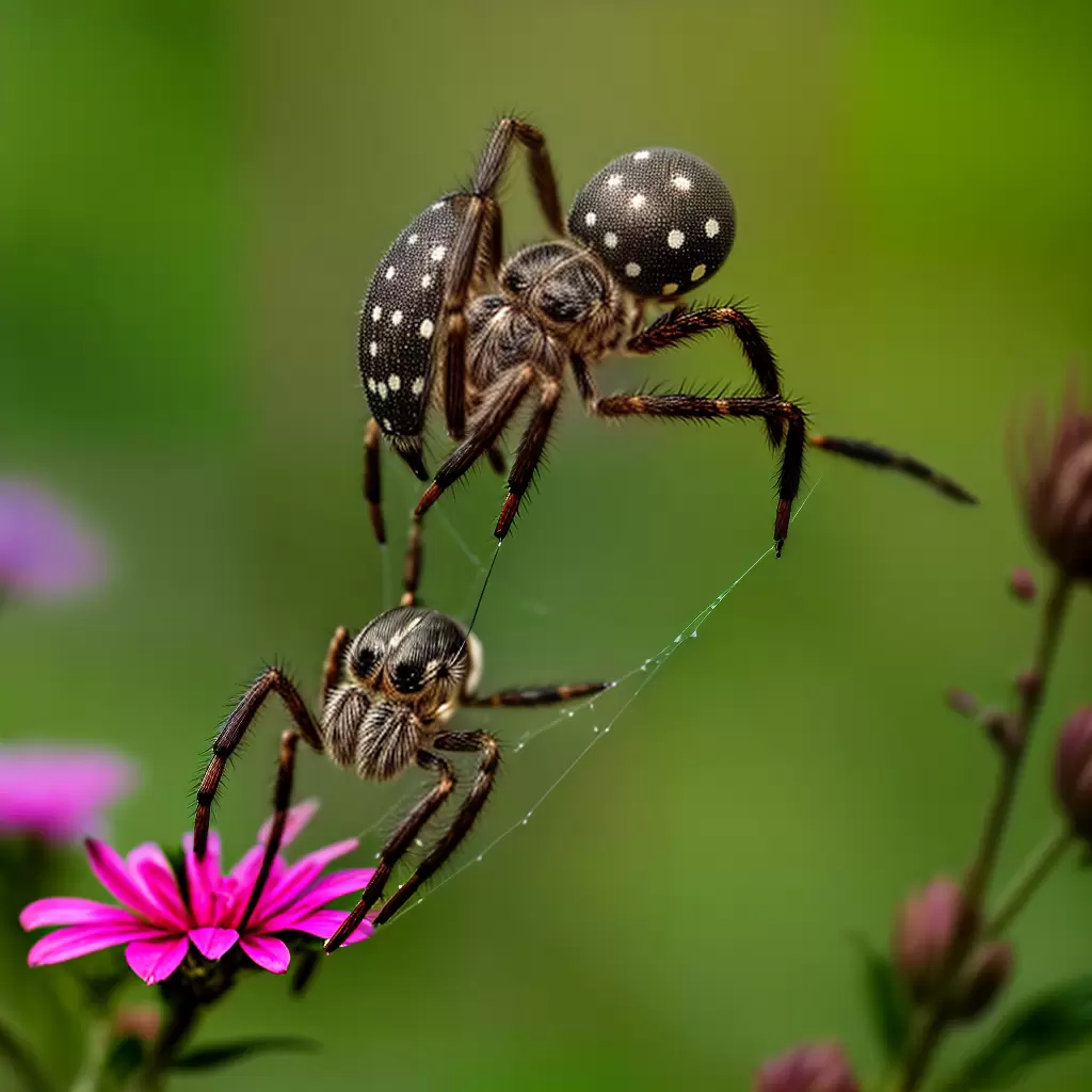 Aliadas do Jardim: Aranhas na Atração e Controle de Pragas 1 Aliadas do Jardim: Aranhas na Atração e Controle de Pragas