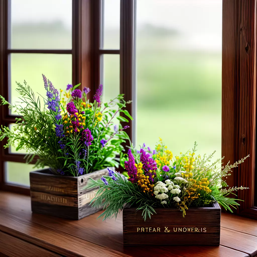 A ARTE de Fazer Lembrancinhas com Flores Secas 8