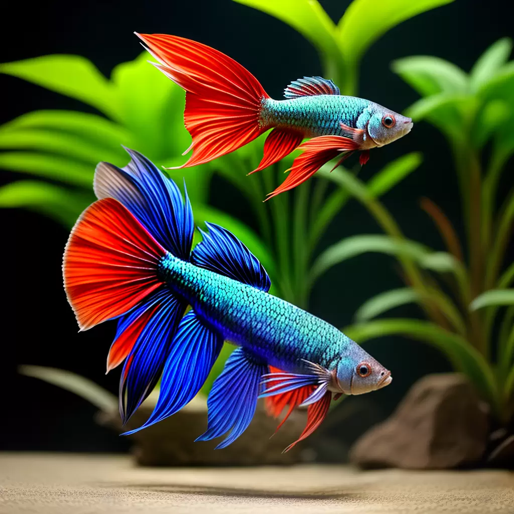 Betta splendens: A beleza e agressividade do peixe de briga siamês
