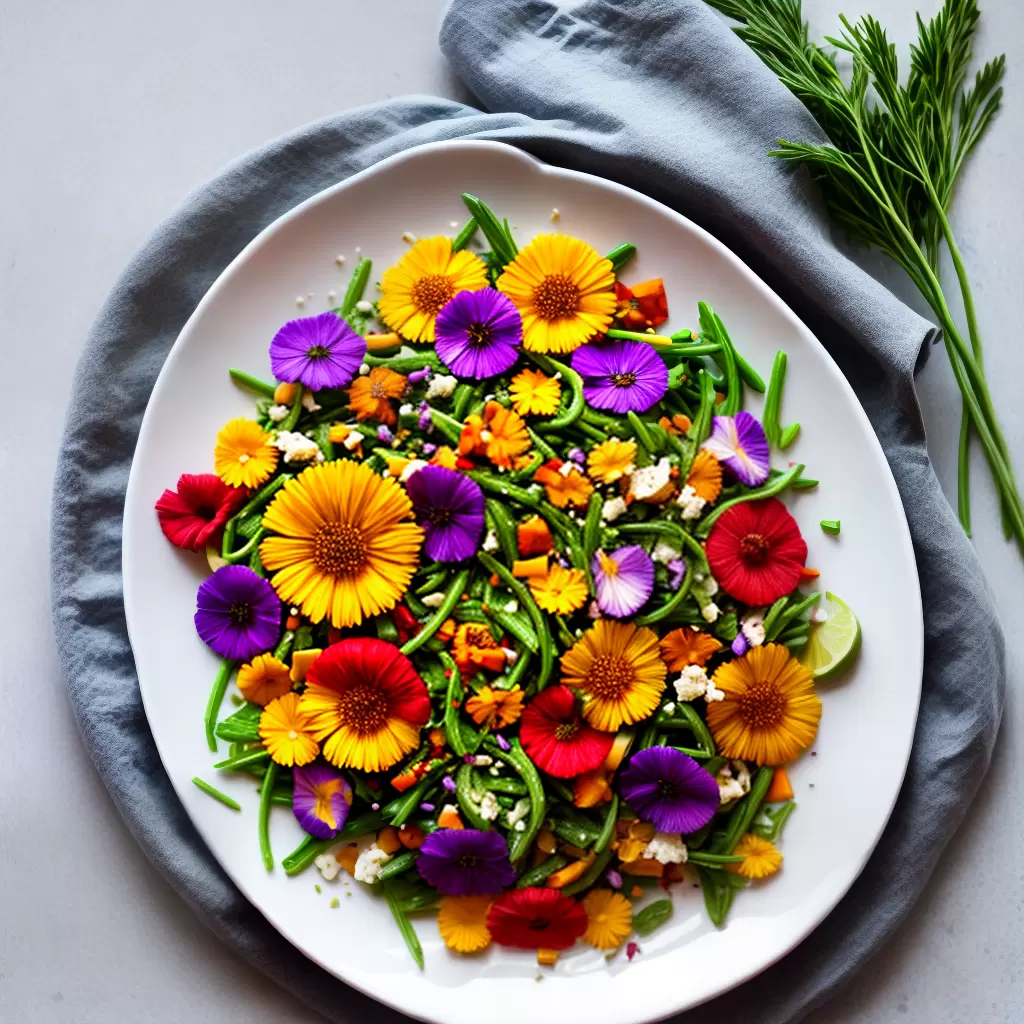 SAÚDE e Sabor: Benefícios de Decorar Comidas com Flores 5 SAÚDE e Sabor: Benefícios de Decorar Comidas com Flores 4
