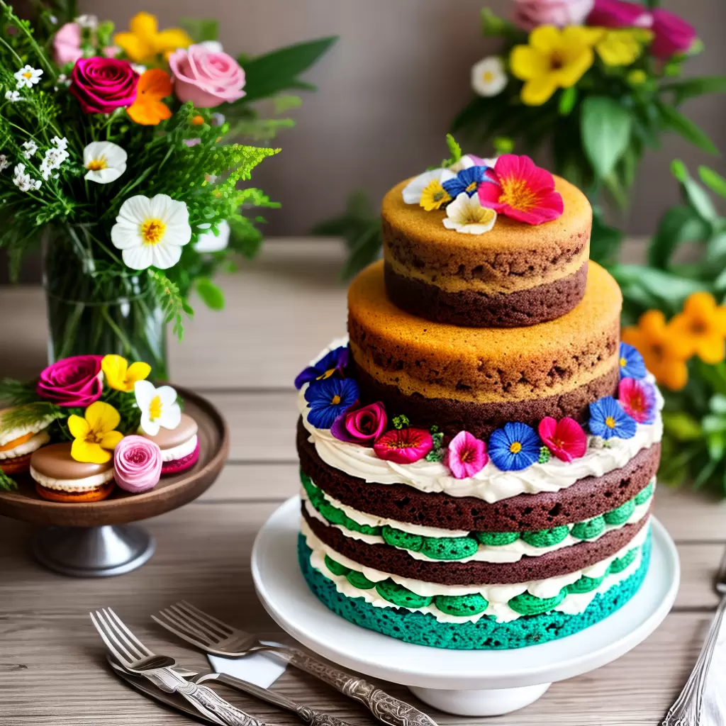 DESVENDANDO o Universo da Decoração de Comidas com Flores 3 DESVENDANDO o Universo da Decoração de Comidas com Flores 2