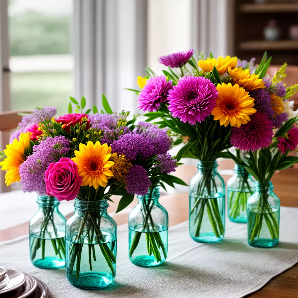 DECORAÇÃO de Mesas com Flores para Todas as Ocasiões 5 DECORAÇÃO de Mesas com Flores para Todas as Ocasiões 4