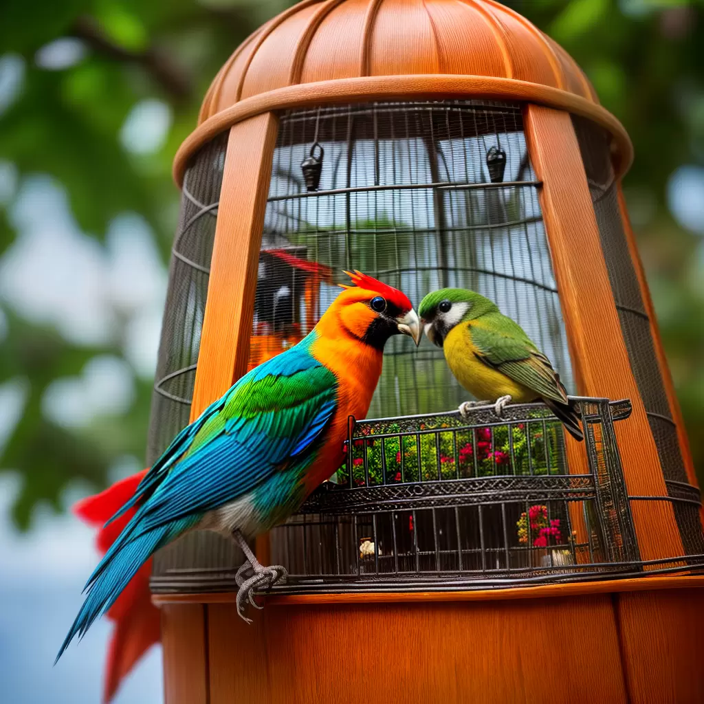 Pássaros exóticos e OUTROS pets: Como promover a integração 9 Pássaros exóticos e OUTROS pets: Como promover a integração 8