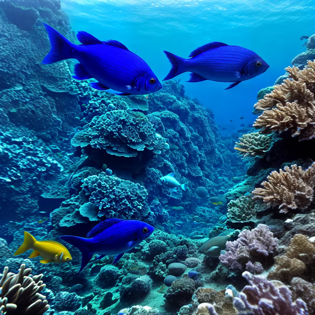 Thalassoma bifasciatum: Peixe-donzela-azul e poligamia 9 Thalassoma bifasciatum: Peixe-donzela-azul e poligamia 8