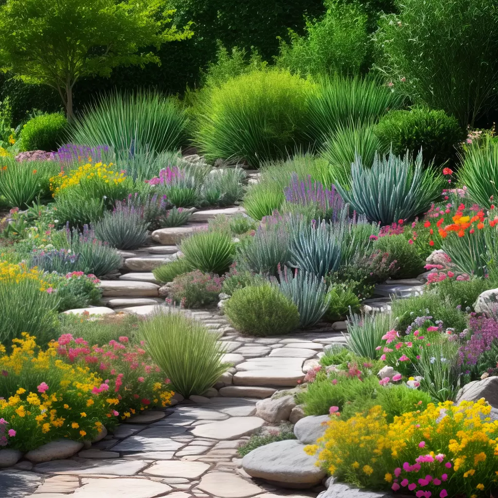 Como Criar um Jardim BONITO com Plantas Resistentes 8