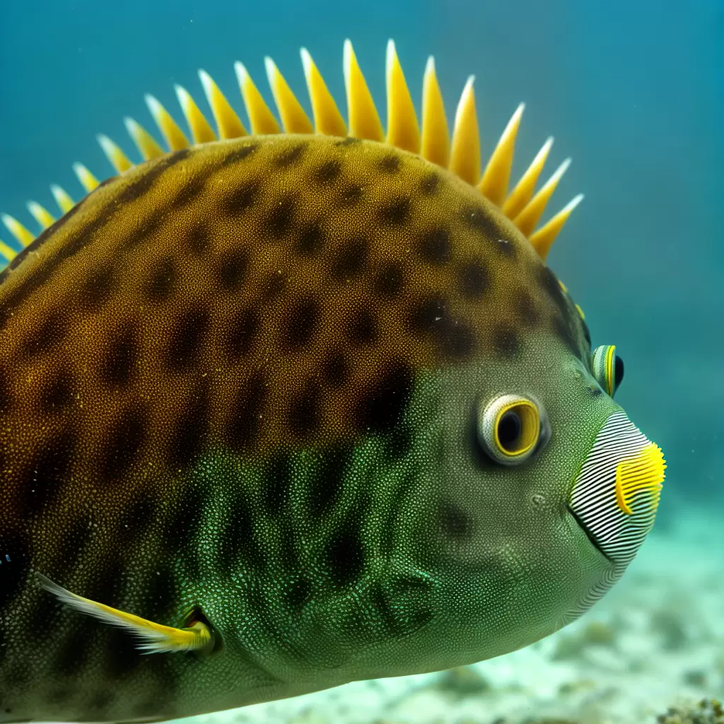 Arothron hispidus: Baiacu-espinhoso e defesa 9 Arothron hispidus: Baiacu-espinhoso e defesa 8