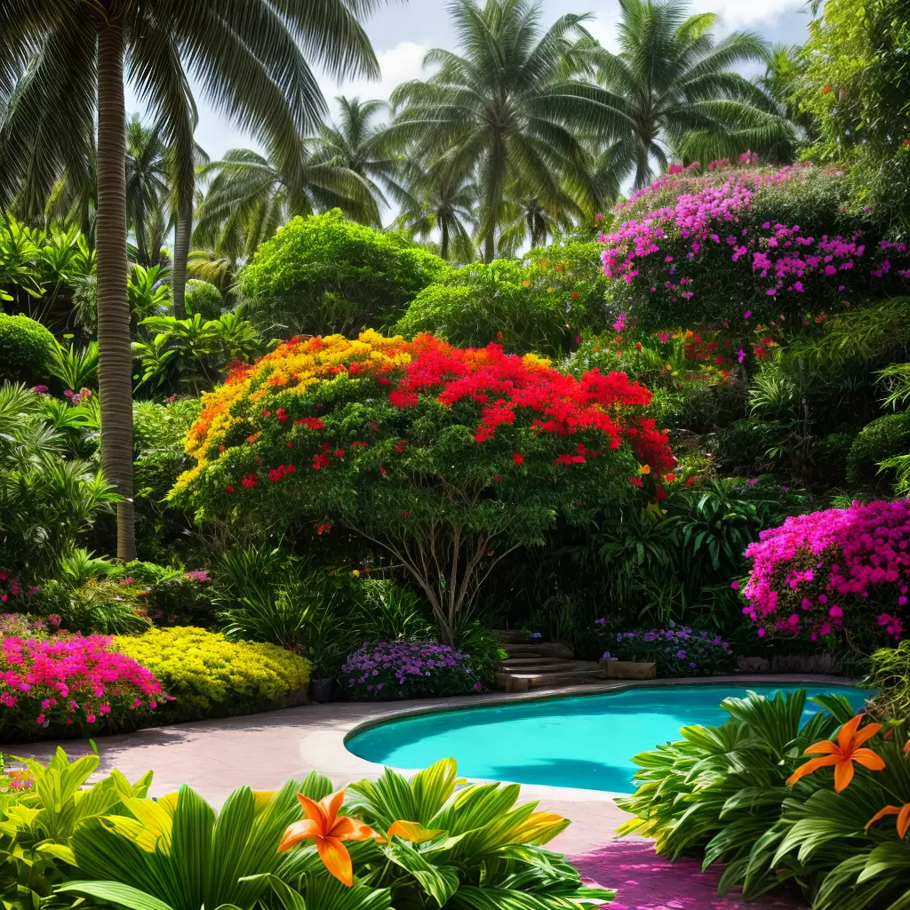 A Surpreendente Beleza das Plantas de Jardim TROPICAIS 6