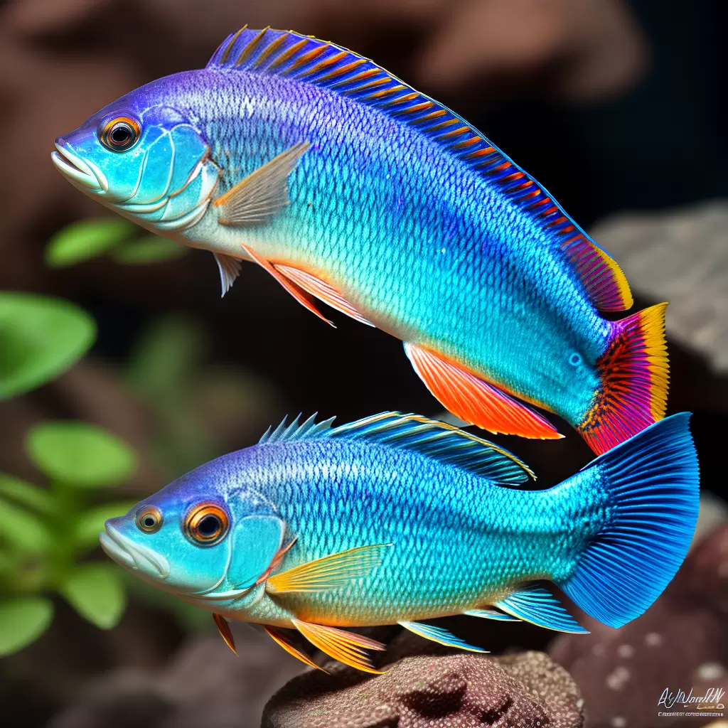 Haplochromis burtoni: Ciclídeo de Burton e comportamento 3 Haplochromis burtoni: Ciclídeo de Burton e comportamento 2