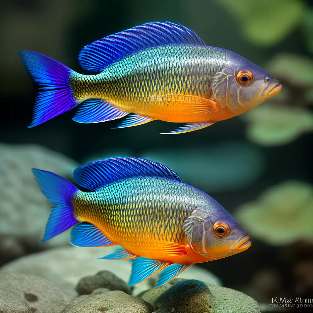 Julidochromis marlieri: Ciclídeo do Tanganyika 2