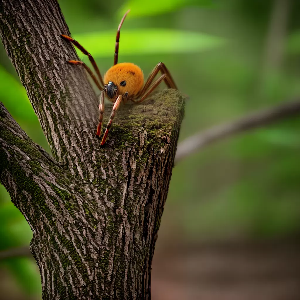 Aranhas e suas estratégias de camuflagem 2