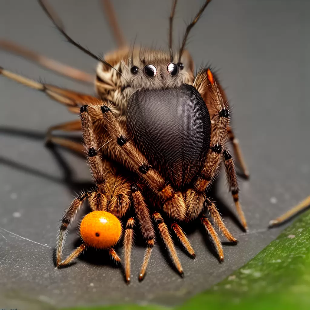 A comunicação vibracional entre aranhas 4