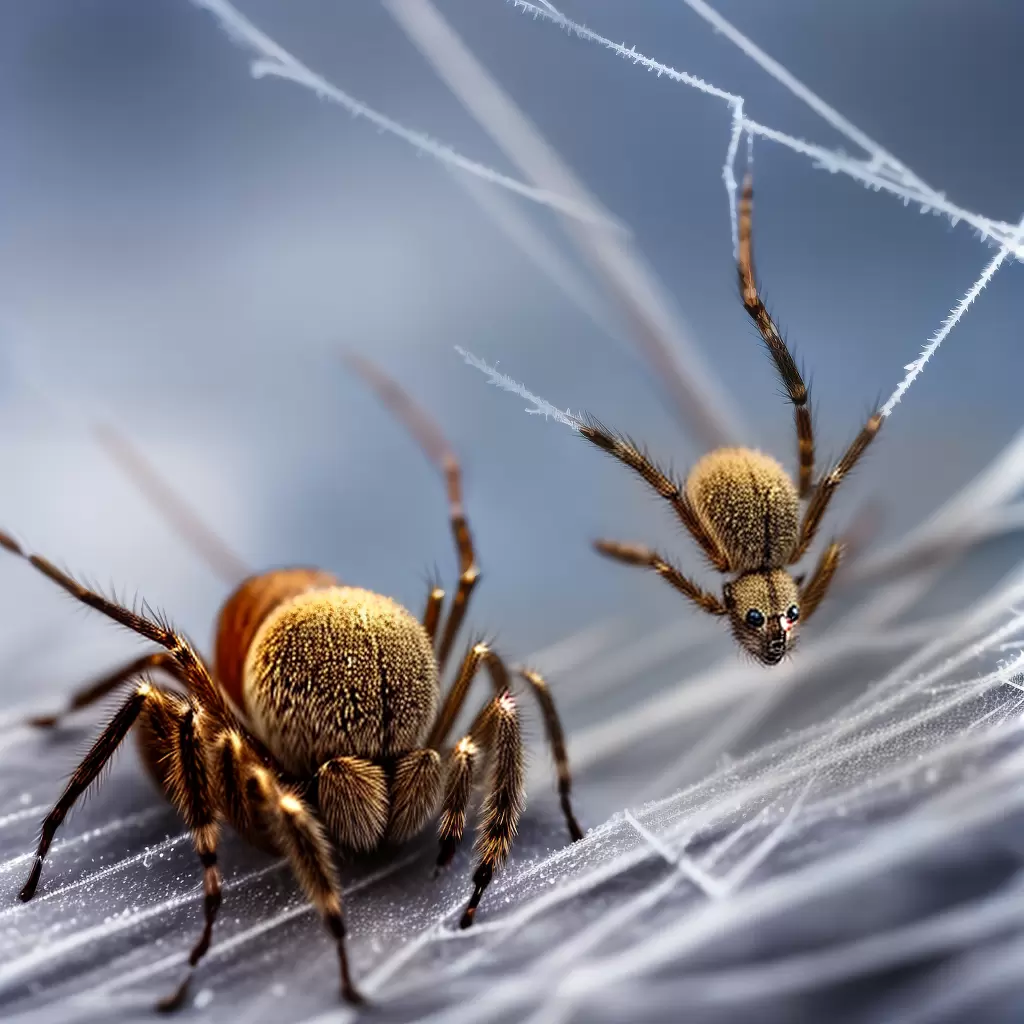 A vida das aranhas no inverno: sobrevivendo ao frio 8