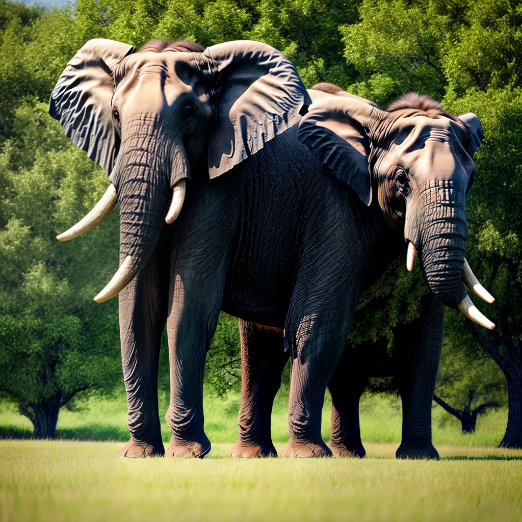Os animais herbívoros mais fortes.