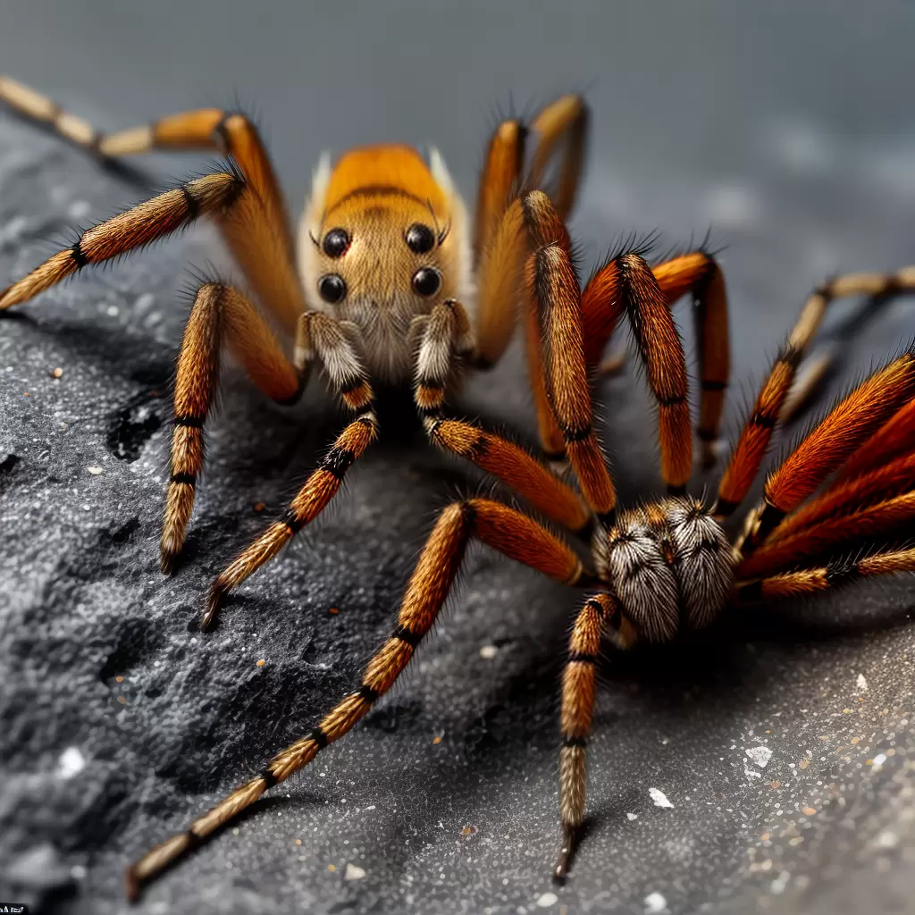 Aranhas e suas habilidades de escalada 4